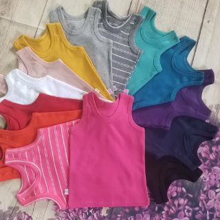 Freeship 99k TQ_Combo 10c Áo ba lỗ cho bé