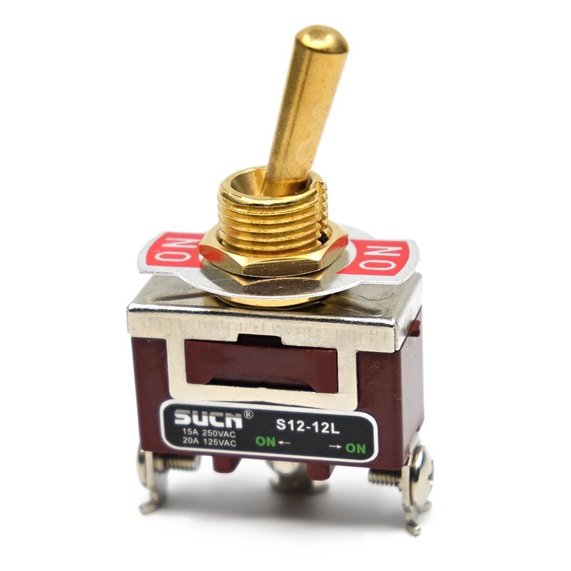 [1 CÁI] Công tắc gạt Marshall style ( Loại xịn, chân tiếp xúc bằng đồng)