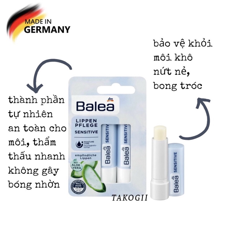 SON DƯỠNG MÔI BALEA CHỐNG KHÔ NẺ