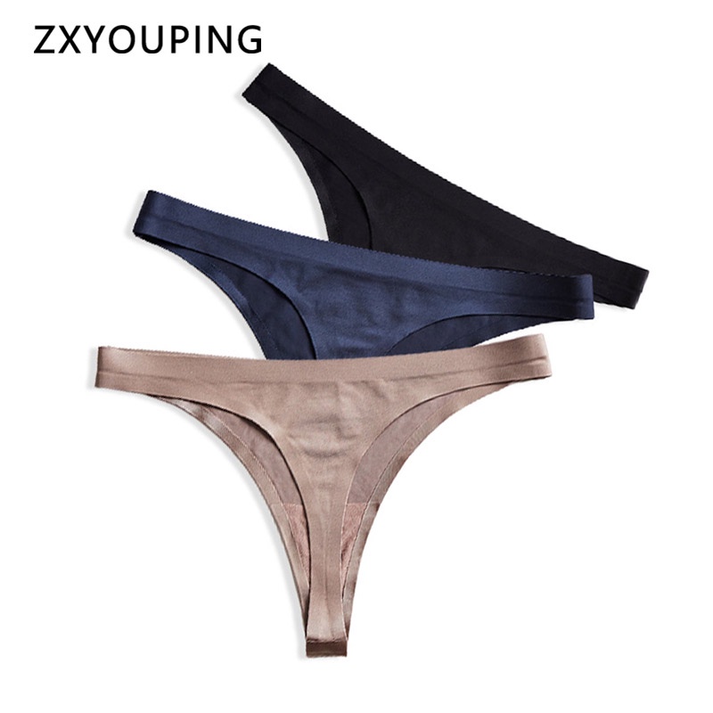 Quần lót lọt khe ZXYOUPING không đường may size lớn M-3Xl