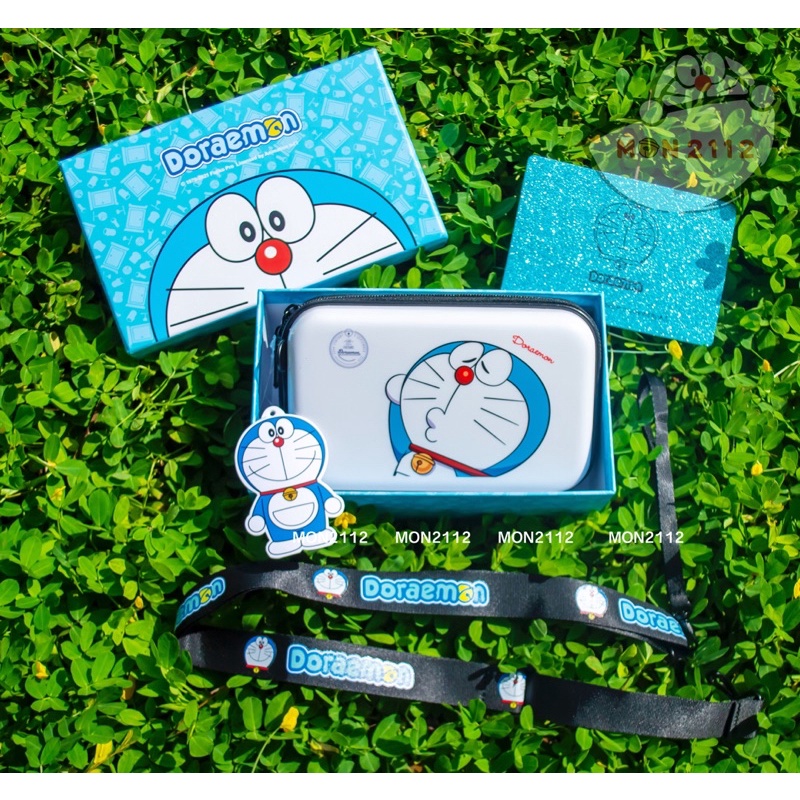 Túi ví Doraemon Doremon kèm dây đeo chéo