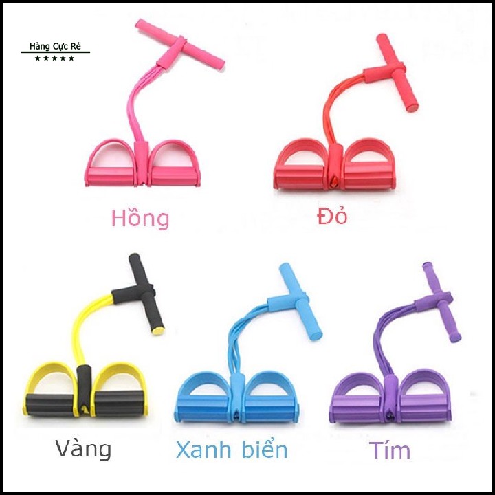 Dây tập GYM tập bụng tại nhà - Chất liệu cao su cao cấp, co giãn, kháng lực tốt, giúp tăng cơ giảm mỡ - Shop Hàng Cực Rẻ