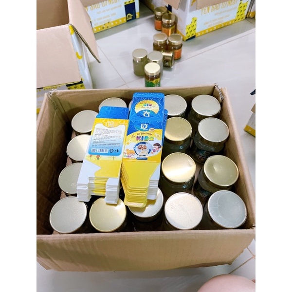 Sỉ 1 thùng yến chưng Kids bổ dưỡng đậm đặc cho bé ( 30% yến ) - D7