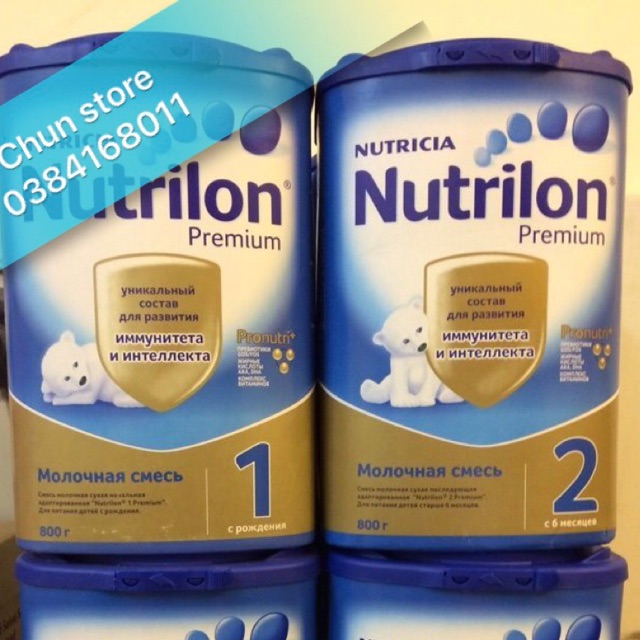 Sữa Nutrilon số 1,2 800g