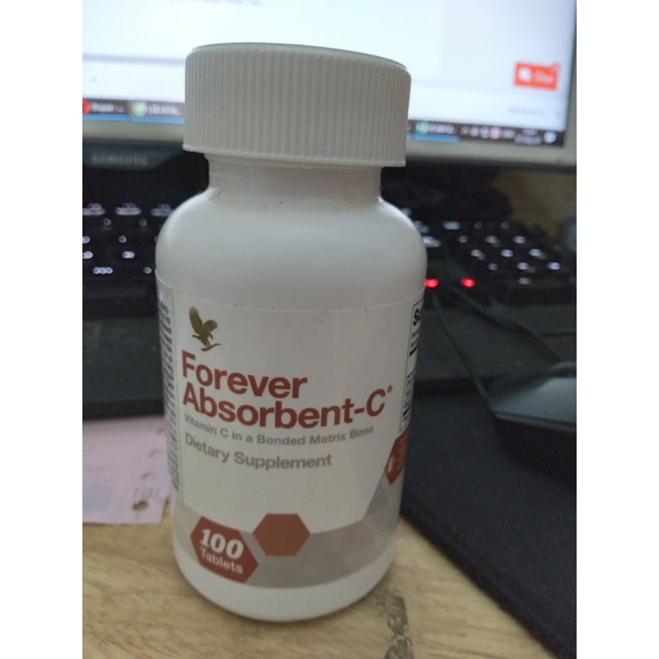 VIÊN BỔ SUNG DINH DƯỠNG FOREVER ABSORBENT-C - VITAMIN C TỰ NHIÊN 048flp | Thế Giới Skin Care