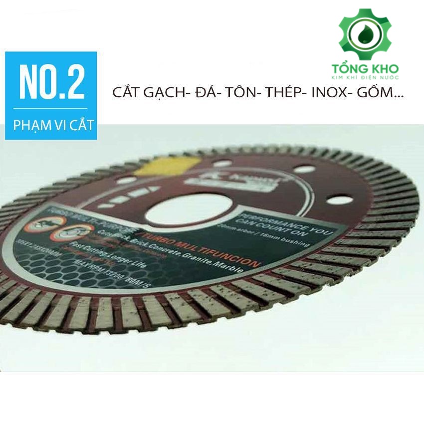 Đá cắt đa năng Kapusi Japan chính hãng Nhật - Đá cắt sắt, thép, inox, siêu sắc, bền cao cấp - Tổng kho kim khí điện nước