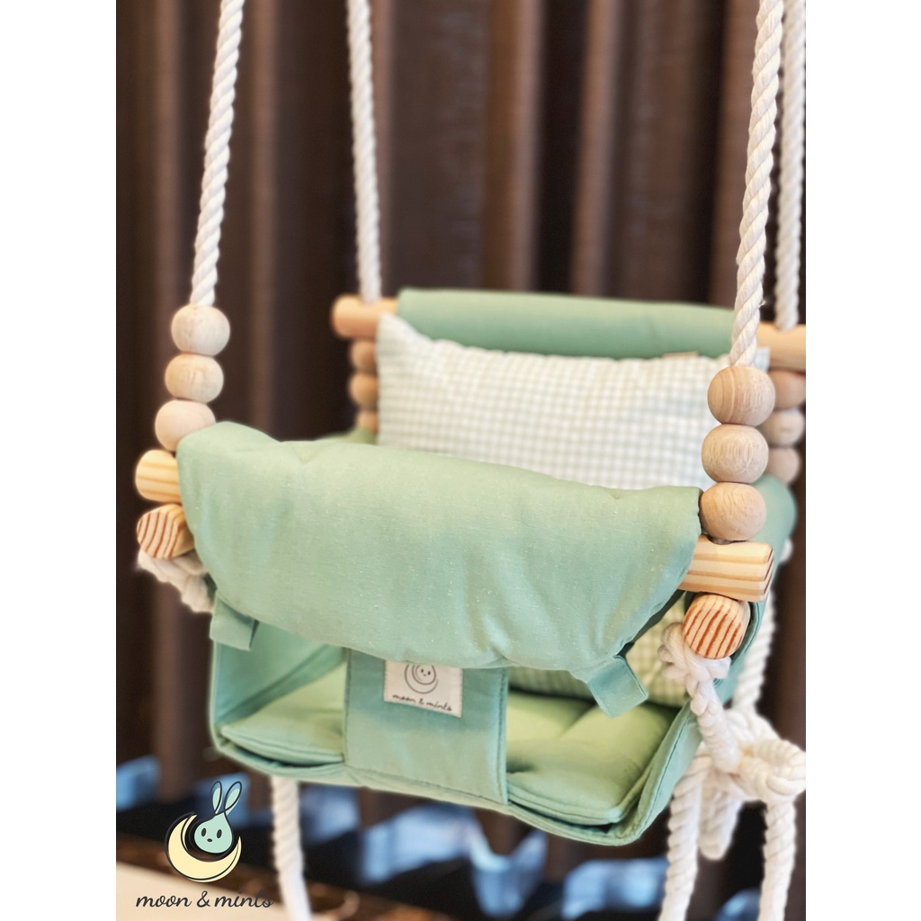 Bộ xích đu đa năng phong cách Hàn Quốc, cho bé từ 5 6 tháng tuổi