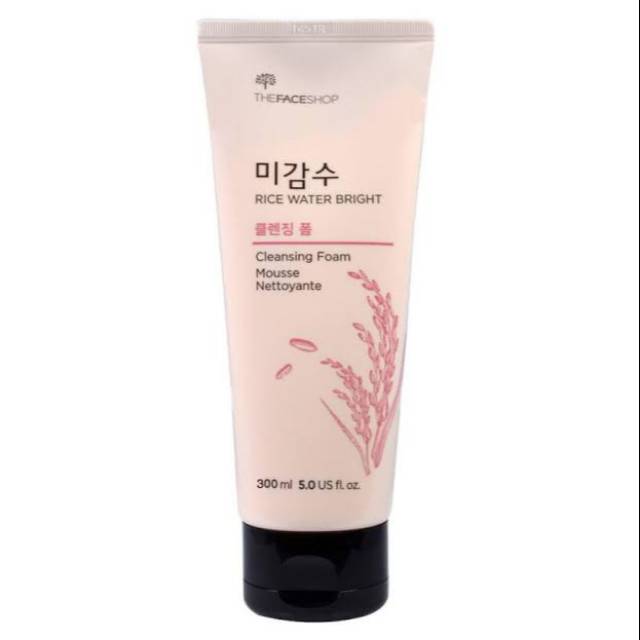 (hàng Mới Về) Sữa Rửa Mặt The Face Shop 150ml / 300ml Chiết Xuất Gạo Làm Sáng Da Cao Cấp