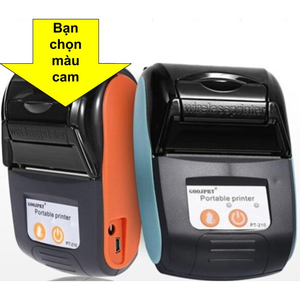 Máy in Bluetooth nhiệt Mini không dây KiotViet Viettelpay Airpay Sapo Suno Pos365 Tpos Nextlshop Loyverse in mã vạch | WebRaoVat - webraovat.net.vn