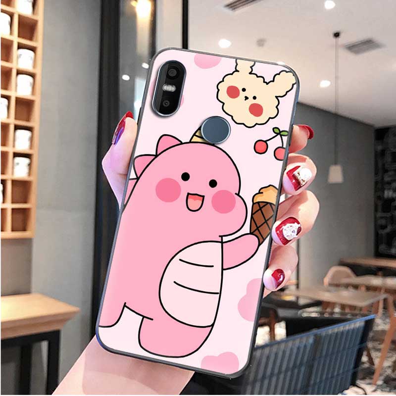 Ốp lưng silicon in hình dễ thương cho HTC U12 Life