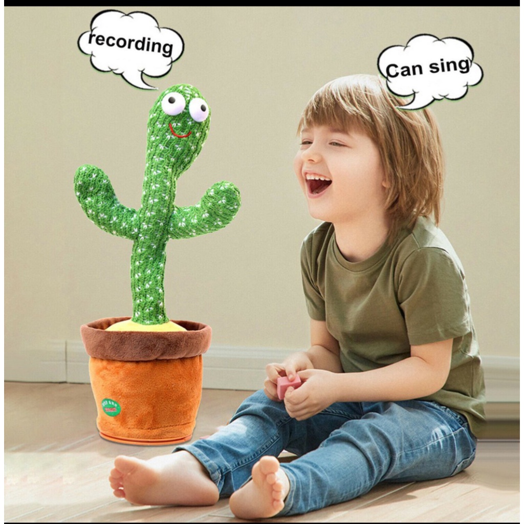 Cây xương rồng nhái giọng phát nhạc Việt 120 bài hát, có sạc pin - Cây xương rồng biết nói Huggy Wuggy nhảy múa vui nhộn
