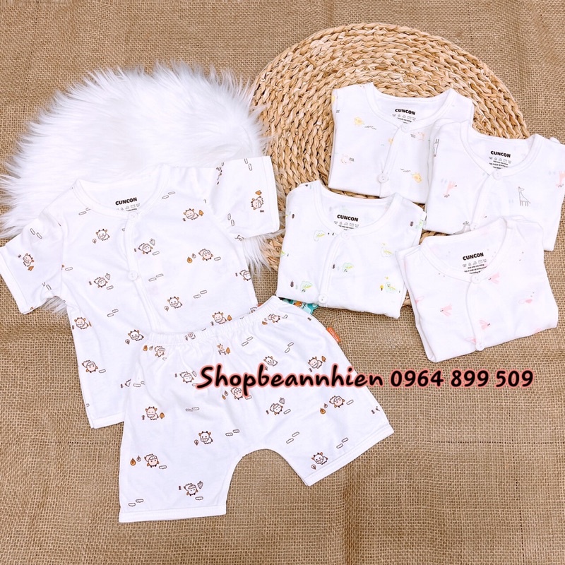 Bộ tay ngắn quần ngắn cotton Cún Con