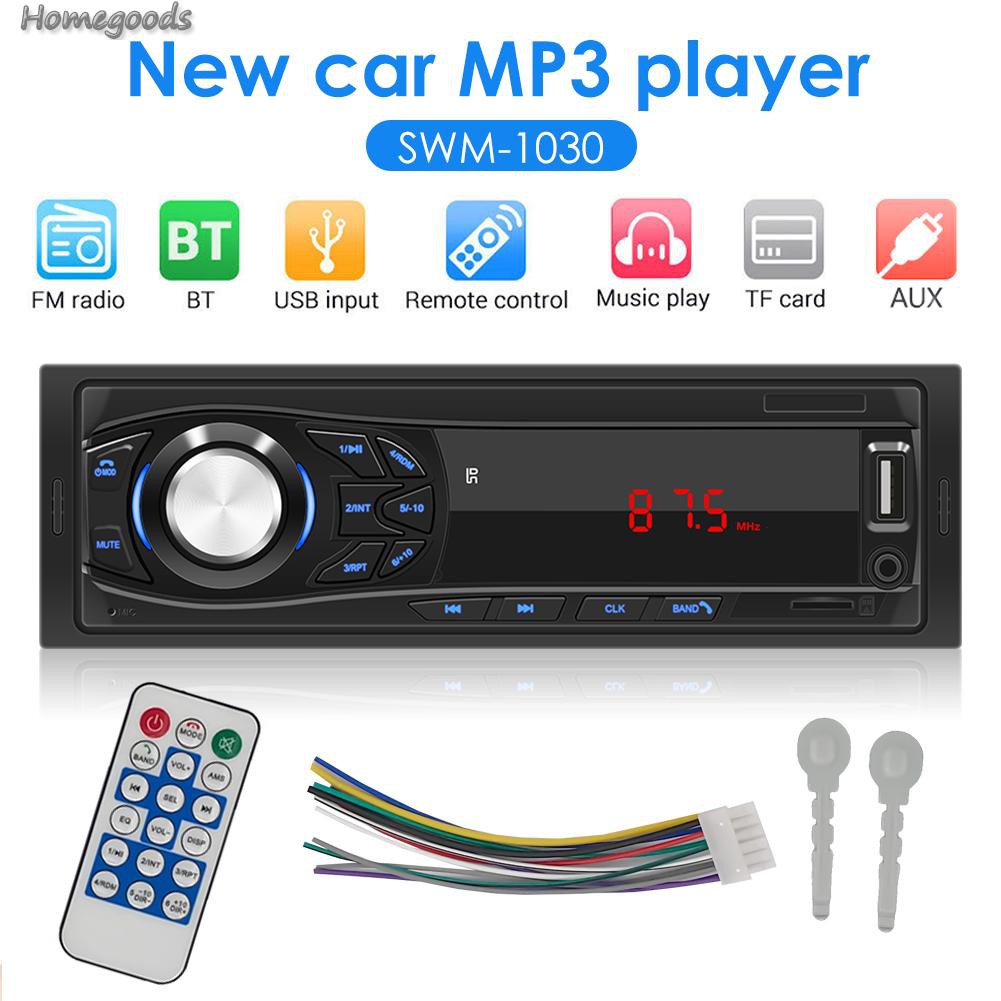 Máy nghe nhạc MP3 hỗ trợ thẻ TF trên xe ô tô