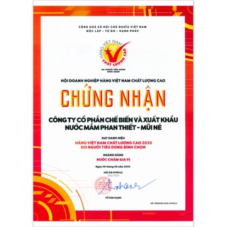 [BÁN CHẠY] Nước Chấm Cá Cơm Ngư Bình Mũi Né 900ml