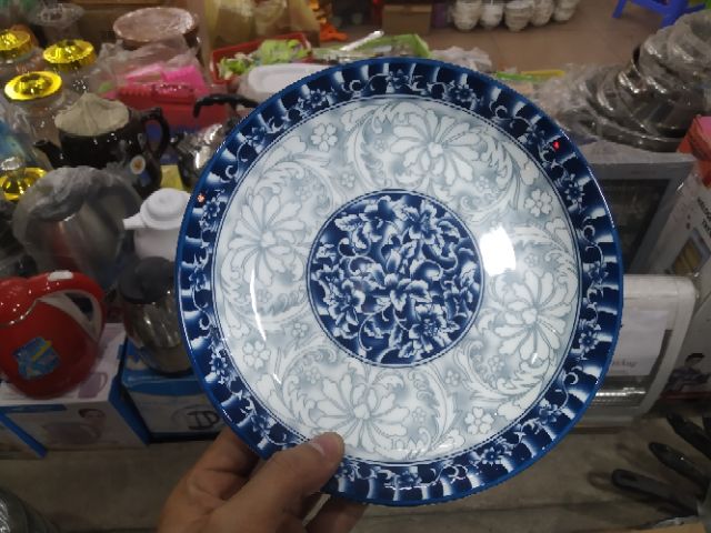 Bộ bát đĩa BÁT TRÀNG men lam cổ | BigBuy360 - bigbuy360.vn