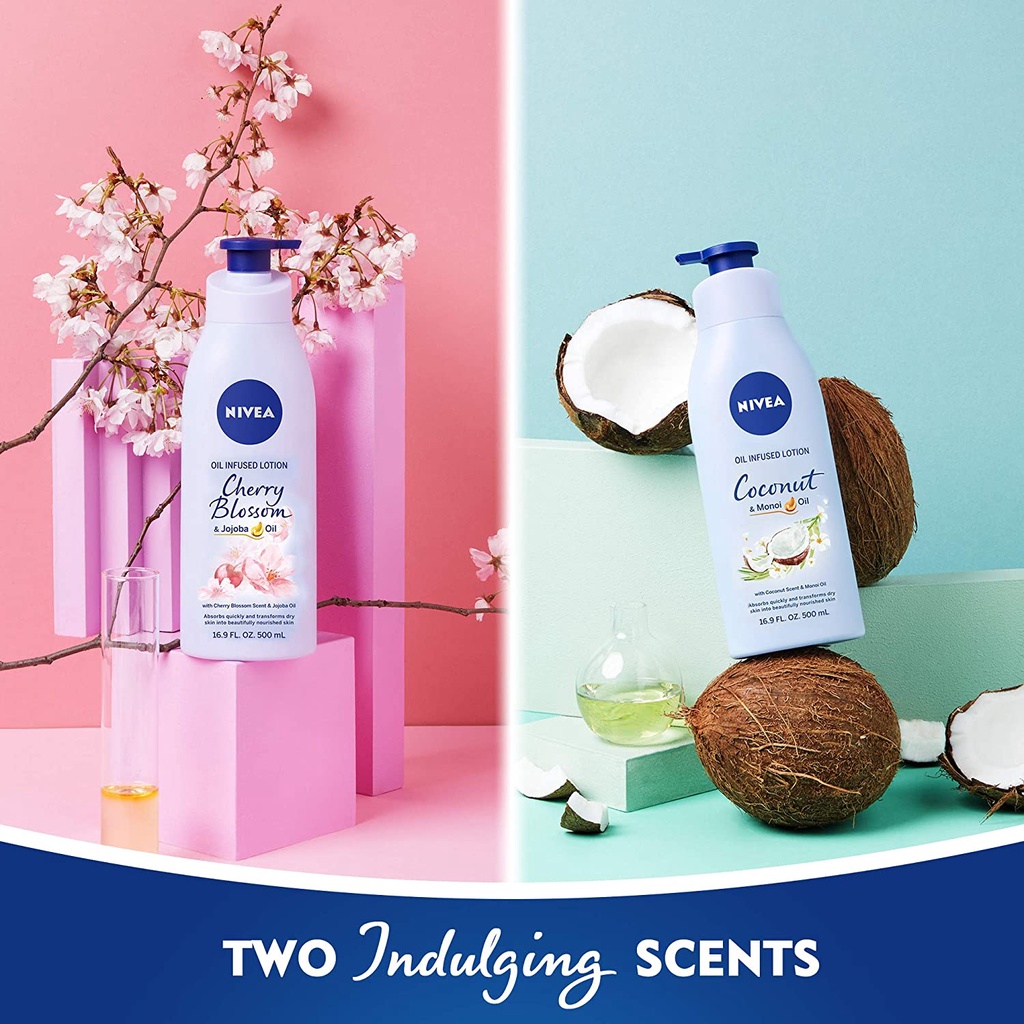 Bộ Nivea Gift set nữ - Indulgent Care Collection (Mỹ)