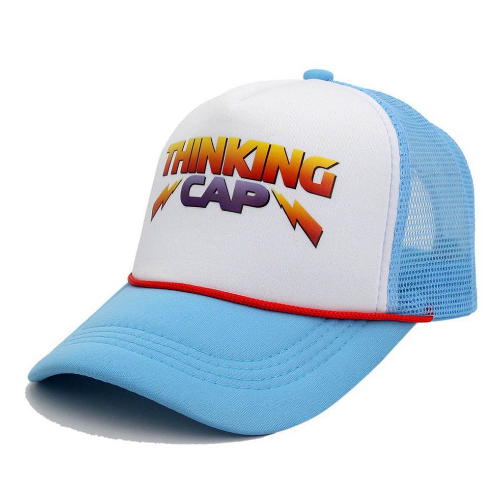 Stranger Things mũ,Thinking Cap,Stranger Things mũ bóng chày,Stranger Things Dustin Hat,Stranger Things Dustin Baseball Cap