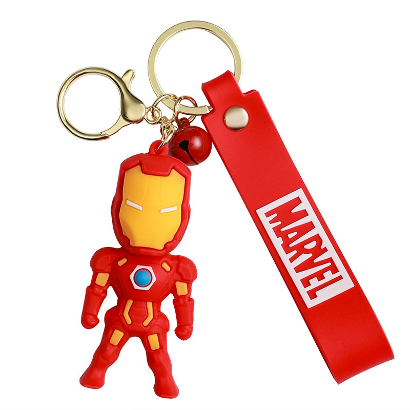 Mới Móc Chìa Khóa Hình Nhân Vật Iron Man Đáng Yêu