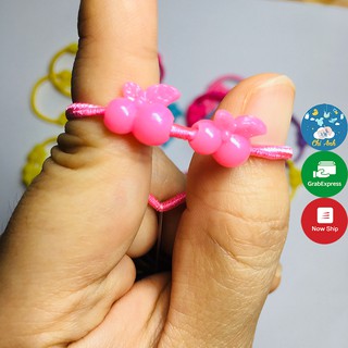 SET 50 chiếc Cột tóc cho bé co giãn nhiều màu