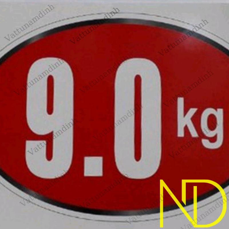 Tem trang trí máy giặt đa năng kích thước 43cm*56cm