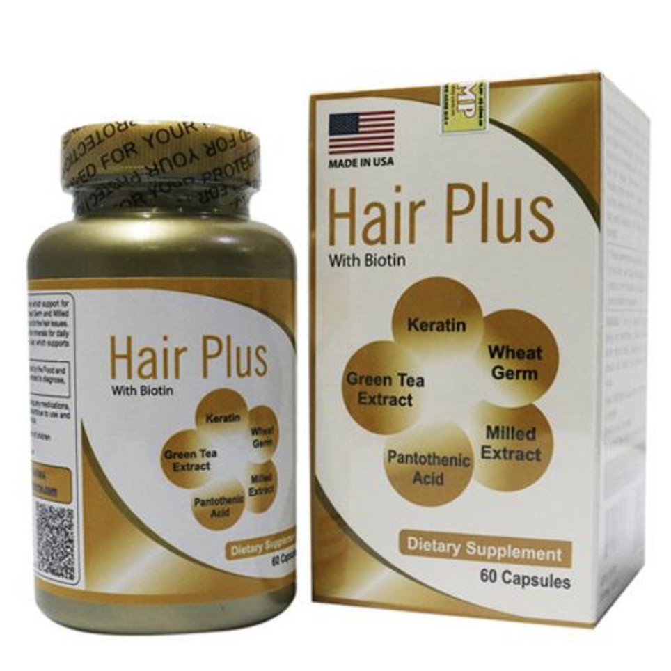 Hair Plus giúp kích thích mọc tóc, nuôi dưỡng mái tóc của bạn chắc khỏe óng  mượt từ bên trong | Shopee Việt Nam