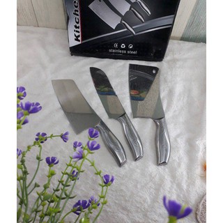 Bộ 3 Dao Thái Lan Cán Liền Cao Cấp