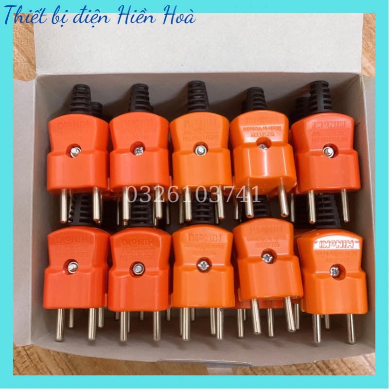 Phích cắm điện chịu tải 3000w - Phích cắm siêu chịu tải Hinoki