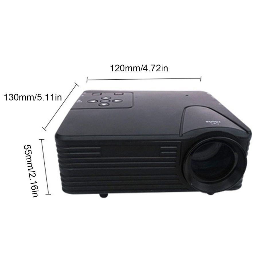 Máy Chiếu Mini H80 640x480 Pixels Full Hd 0 Led