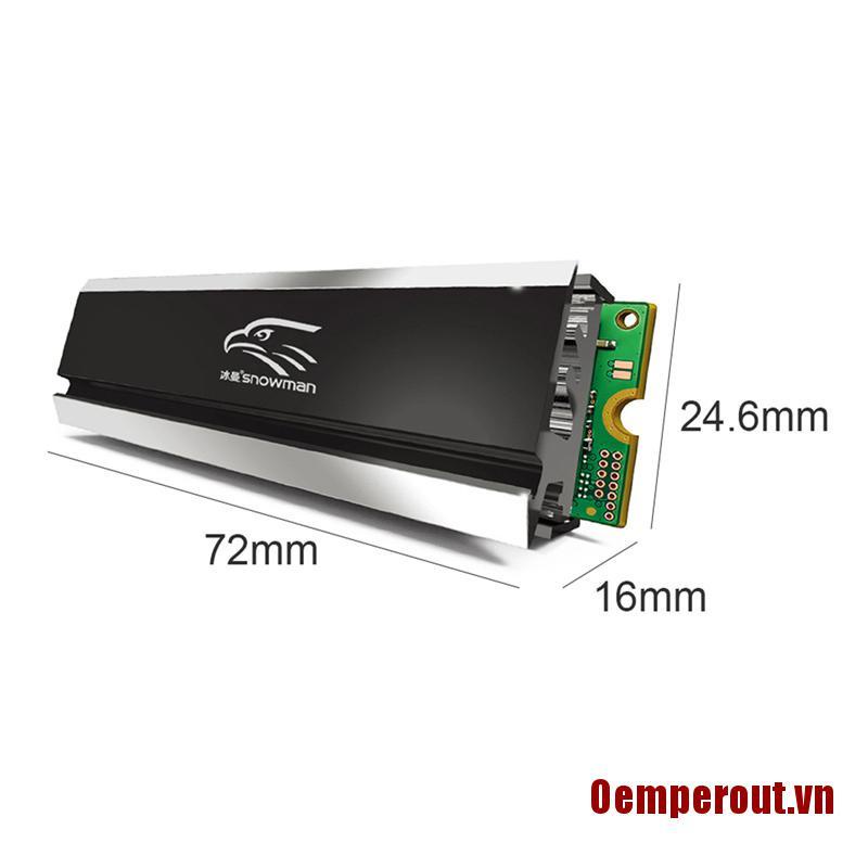 Bộ Tản Nhiệt Ổ Cứng Ssd Nvme M.2 Bằng Nhôm | BigBuy360 - bigbuy360.vn