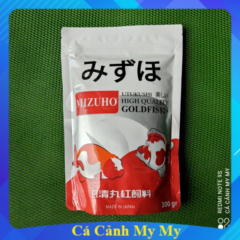 Cám Mizuho Gold Fish Food gói 300g - Cám ranchu