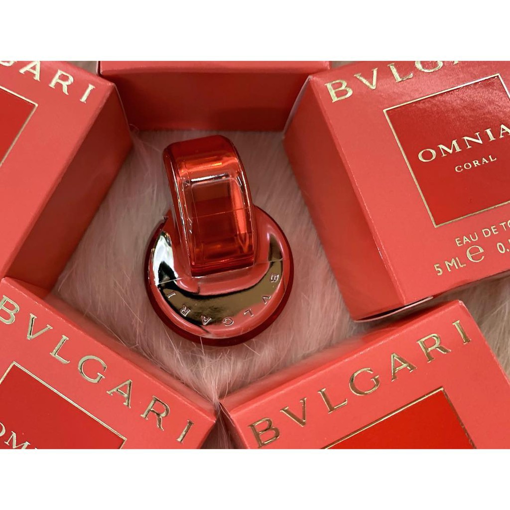 [ Hàng Auth ] Nước Hoa Nữ Bvlgari Omnia Coral 5ml