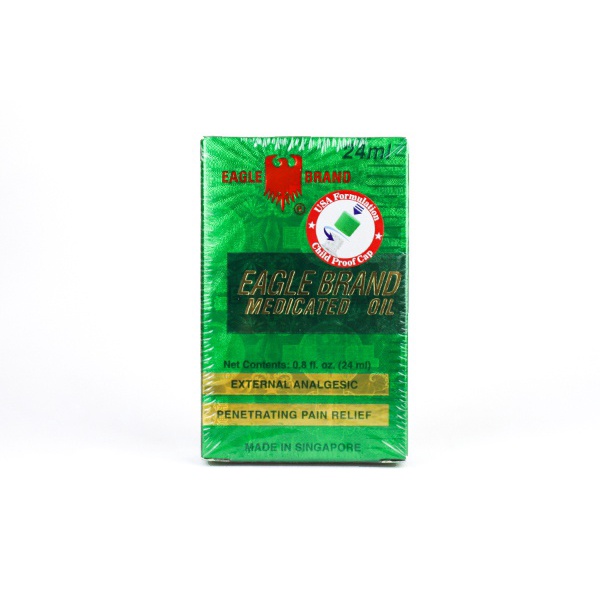 Dầu xanh con ó 24ml - Eagle Brand Medicatedd oil 24ml