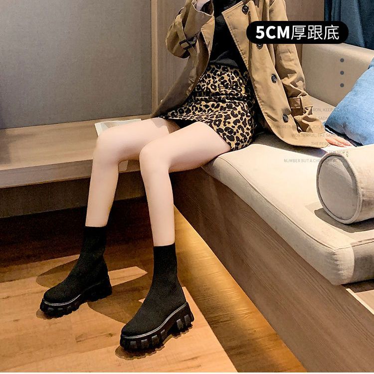 Giày Bốt Martin Đế Dày Thoáng Khí Phong Cách Anh Quốc Thời Trang Mới Cho Nữ