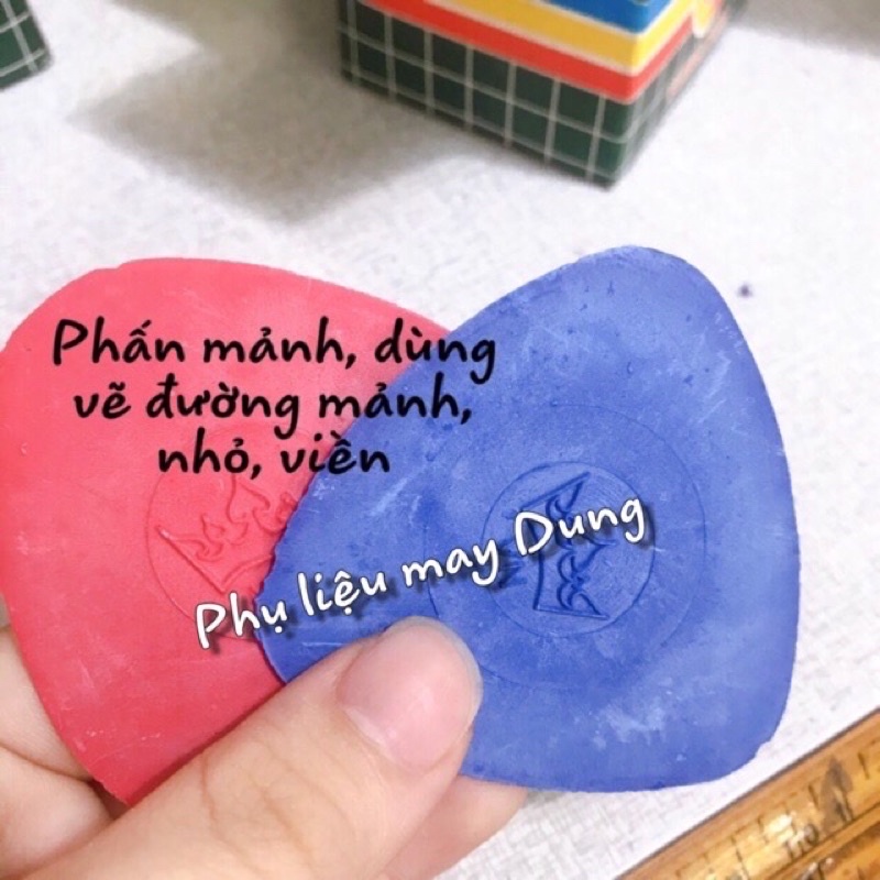 Phấn sáp hộp 10 viên( xem hình kĩ trước khi mua)