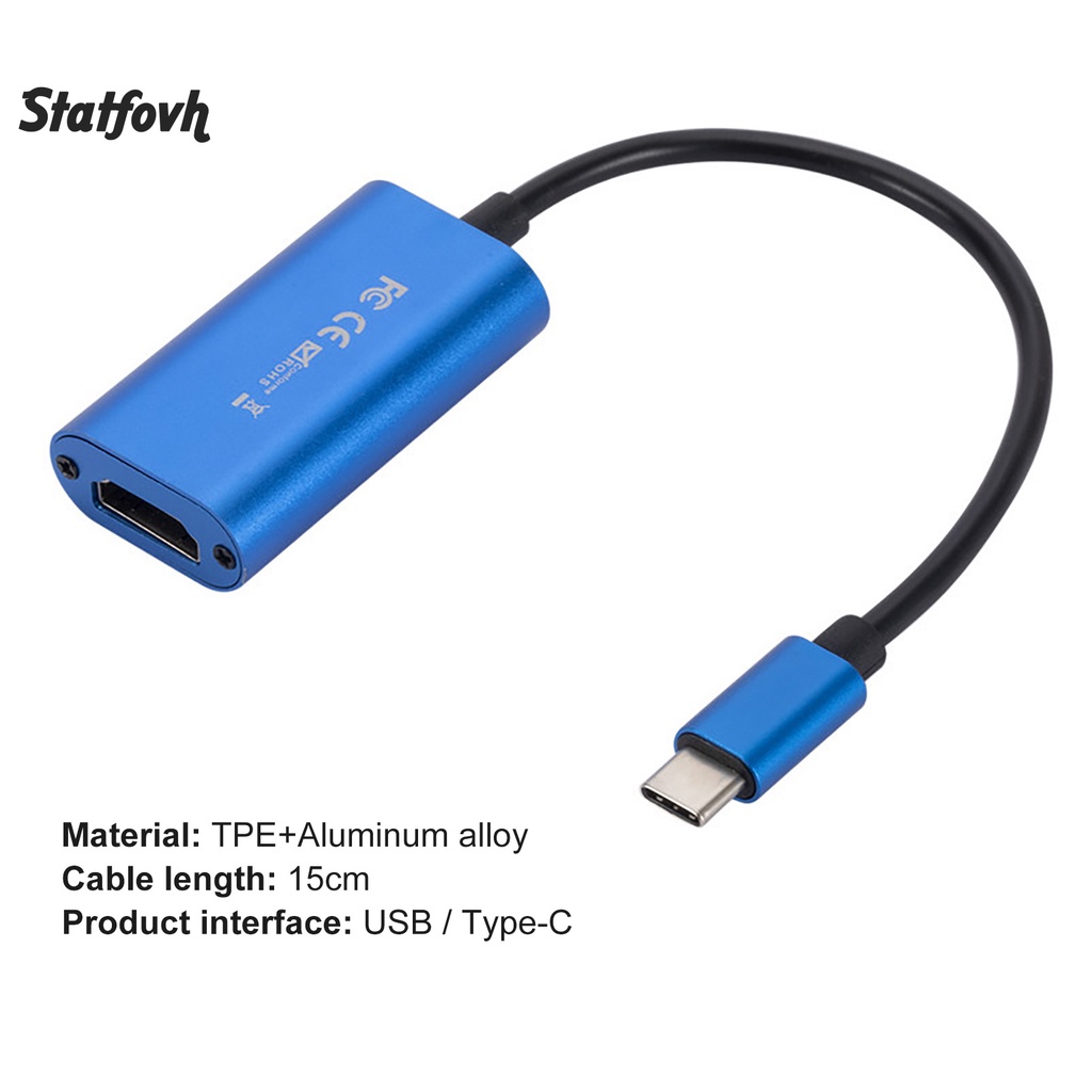 Statfovh.My Bộ Chuyển Đổi Video Hdmi-Compatible Sang Type-C Usb 4k | BigBuy360 - bigbuy360.vn