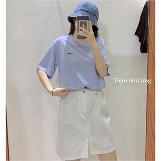 Áo croptop form rộng thắt eo ( video tự quay )