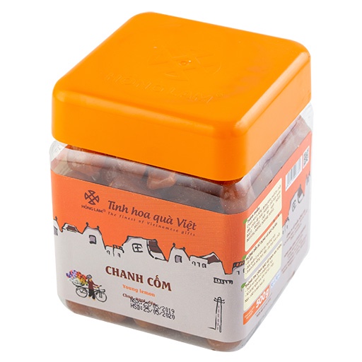 Ô Mai  Chanh Cốm Hồng Lam - Vị Ngọt Thơm - Hộp