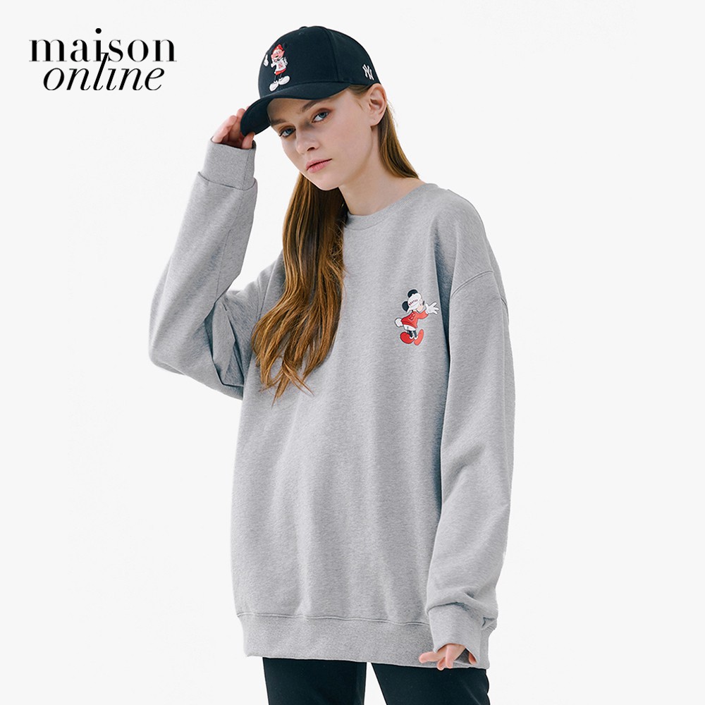 MLB - Áo sweatshirt tay dài cổ tròn MLB x Disney 31MTK1011-43M