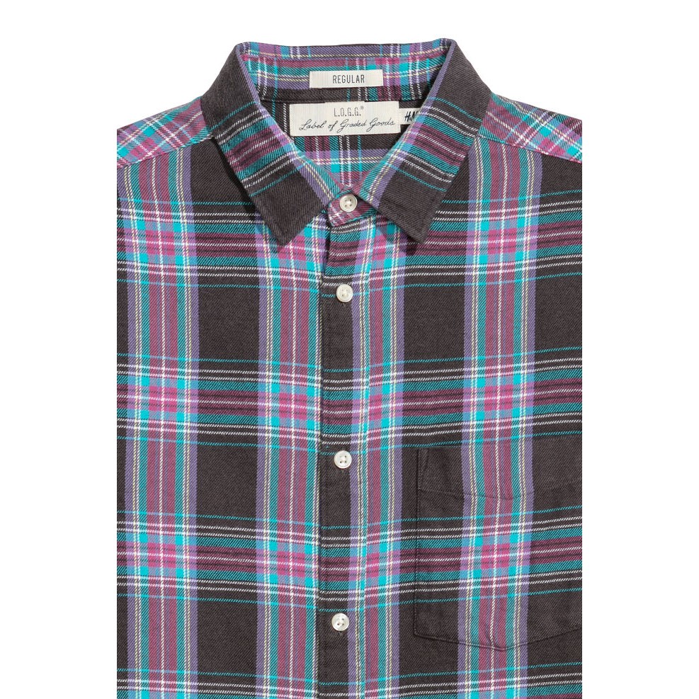 Áo sơ mi flannel HM