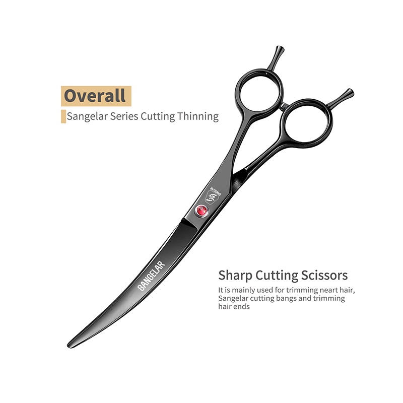 Sangelar Kéo Cắt Tỉa Lông Thú Cưng 8 inch Tiện Dụng