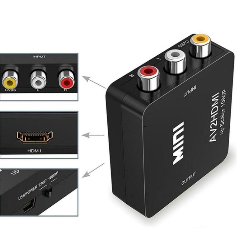 Cáp Chuyển Đổi 0inut Av Rca Sang Hdmi 1080p Cầu Thangr + Usb Z3Q7 | BigBuy360 - bigbuy360.vn