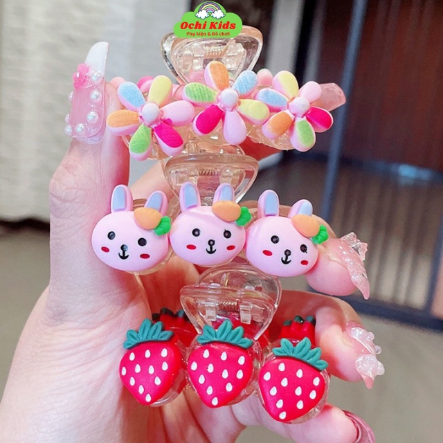 [GIÁ RẺ NHẤT] Kẹp Tóc, Kẹp dọc Nhiều Hình Đáng Yêu Cho Bé Gái.