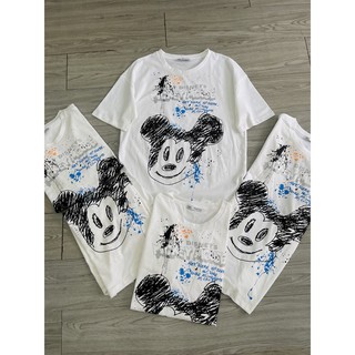 Áo Thun ZR Phun Sơn Mickey