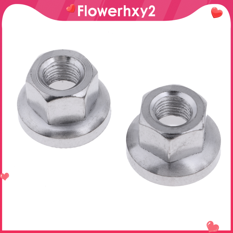 [ReadyStock]2Pcs Replacement Bicycle Bike Rear Hub Axle Nut - Strong & Durable