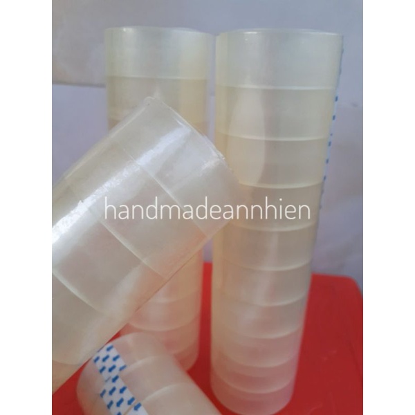 1 cuộn băng keo văn phòng nhỏ, rộng 1.8cm , 15 yards