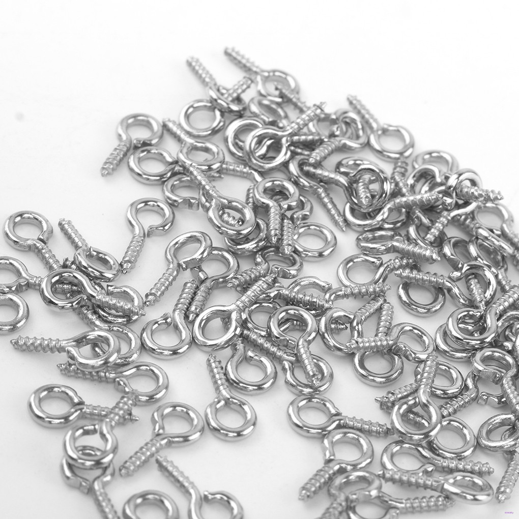 100 Con Mắt Bằng Nhựa 10mm Dùng Làm Đồ Trang Sức