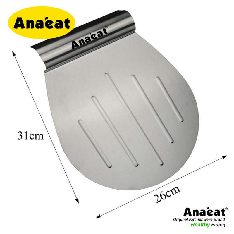 Dụng Cụ Khay Xẻng Nhấc Di Chuyển Bánh ANAEAT Bằng Thép Không Gỉ