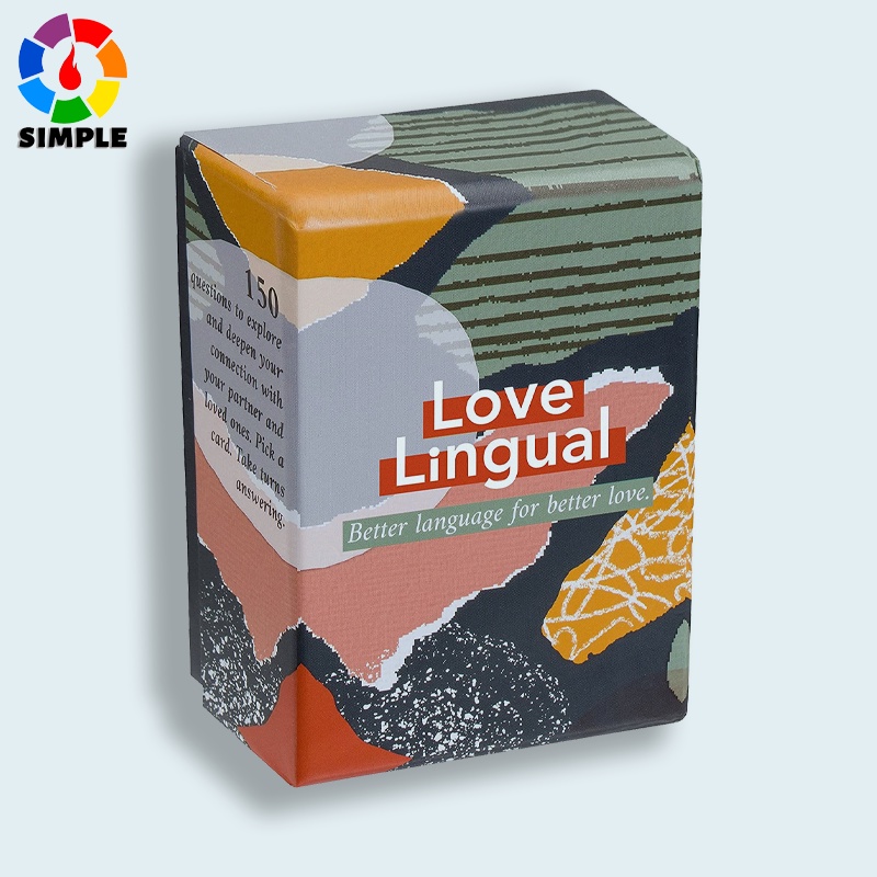 Love Lingual: Card Game Bộ 150 thẻ bài trò chơi chuyên dùng cho cặp đôi