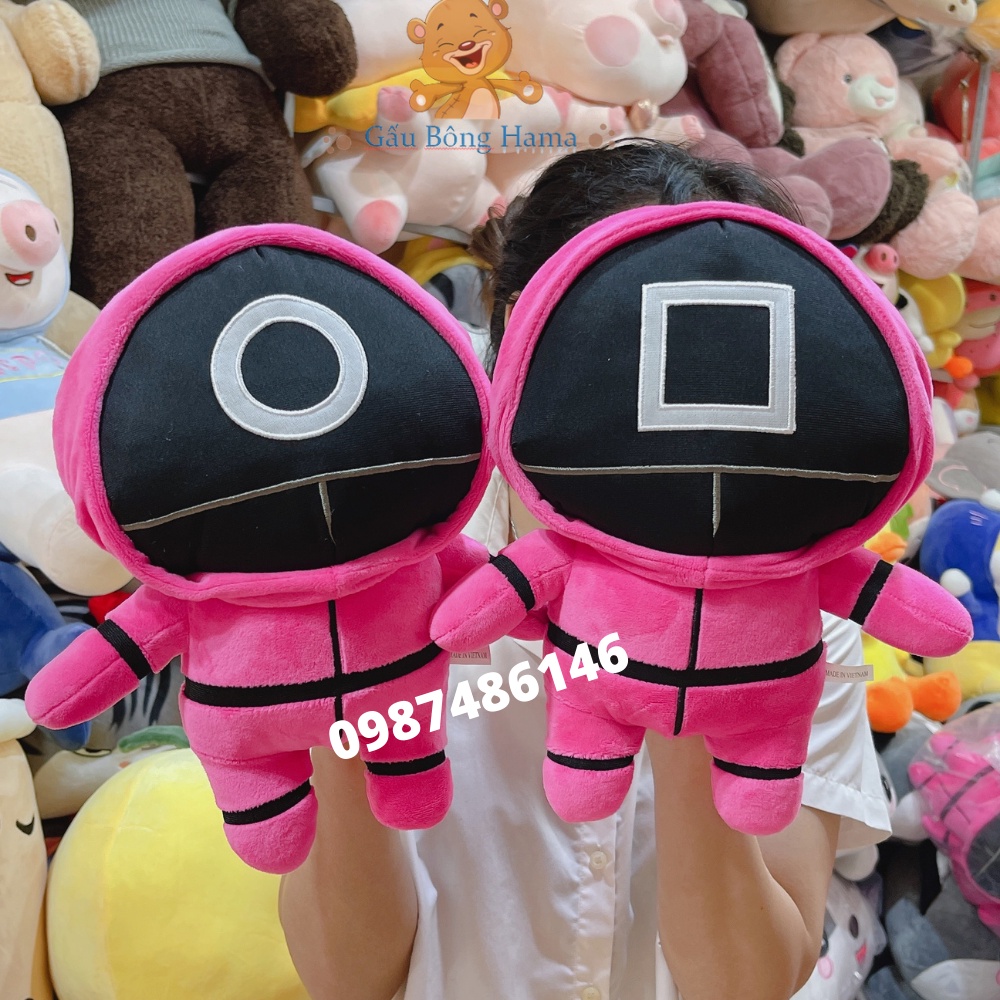 Gấu Bông Trò Chơi Con Mực Squid Game Cao Cấp Hama