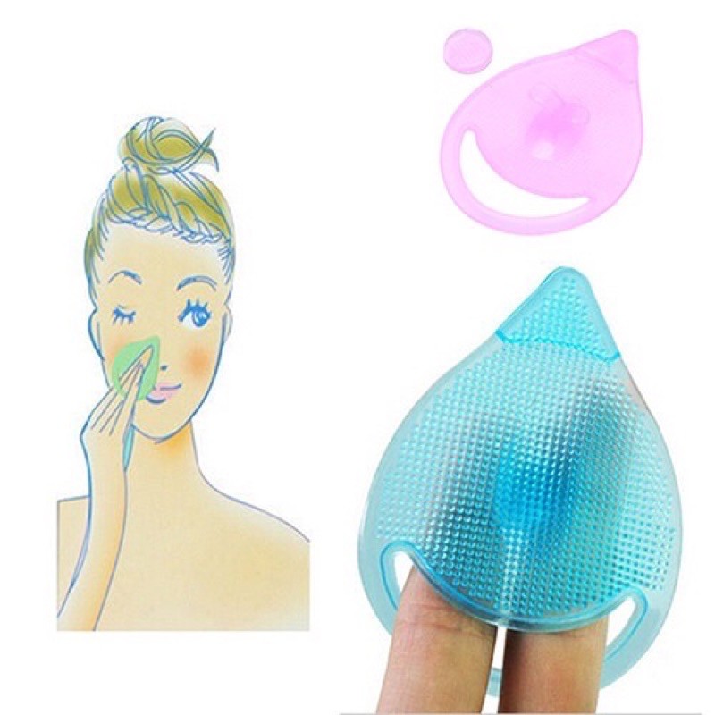 Miếng rửa mặt silicon